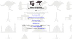 Desktop Screenshot of lisano-intl.com